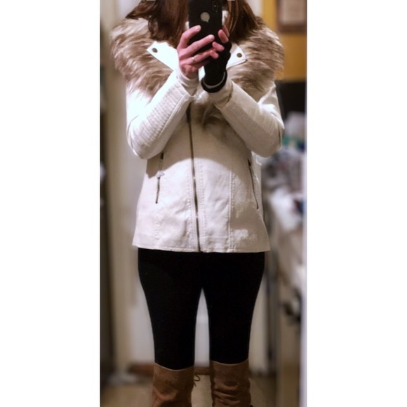 NWT PETA Approved VEGAN Faux Leather Jacket, Sz. M - Picture 5 of 6